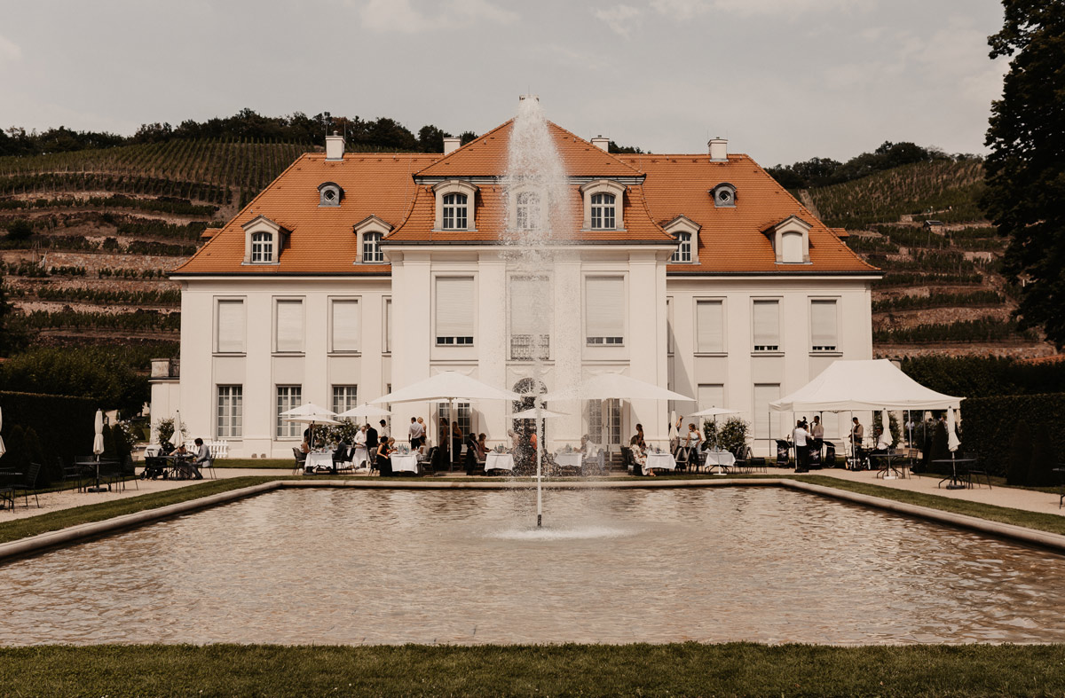 Schloss Wackerbarth Hochzeit Shooting