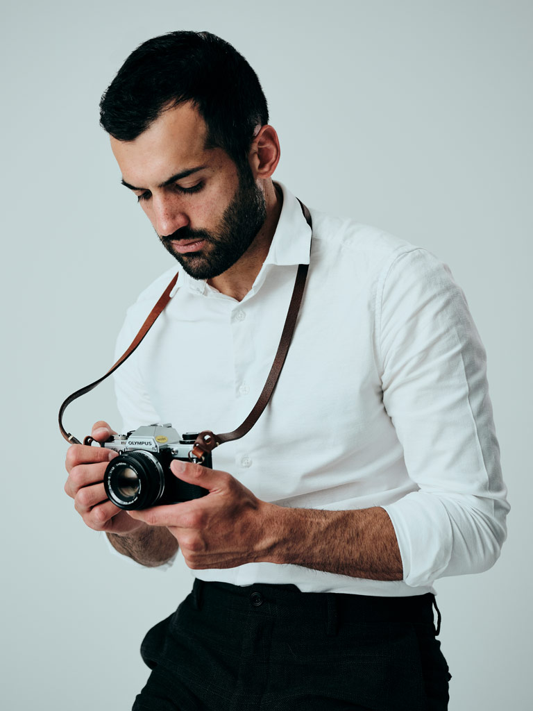 Ekin Auditore self-portrait with camera