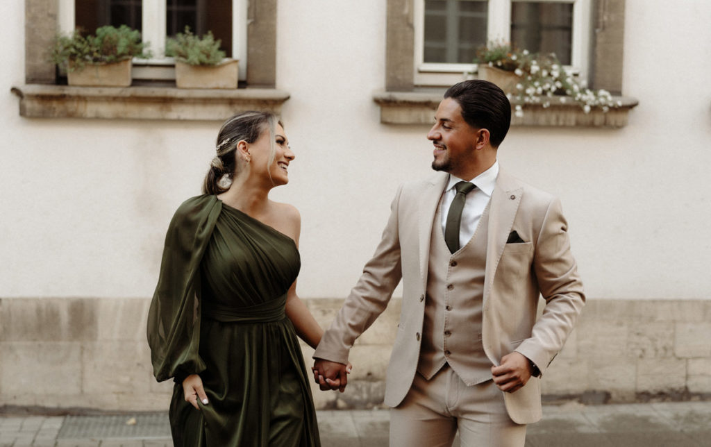 Hochzeitsfotograf in Hannover macht Brautpaarshooting